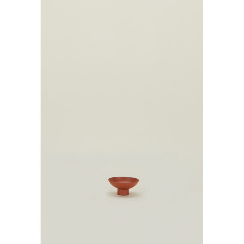 Essential Footed Bowl - Small, Terracotta