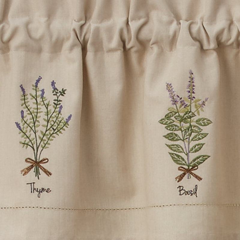 Axeel Cotton Tailored Window Valance