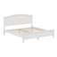Lit plateforme très grand avec tête de lit, cadre de lit plateforme en bois massif avec pieds en bois robustes, lits modernes Mid-Century-1023893410