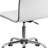 Low Back Designer Armless Ribbed Swivel Task Office Chair-1740822502