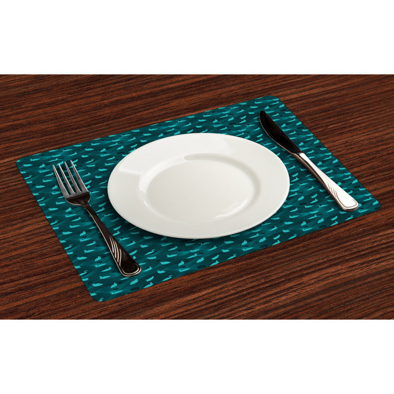 Polyester Animals/Nature Rectangle Placemat