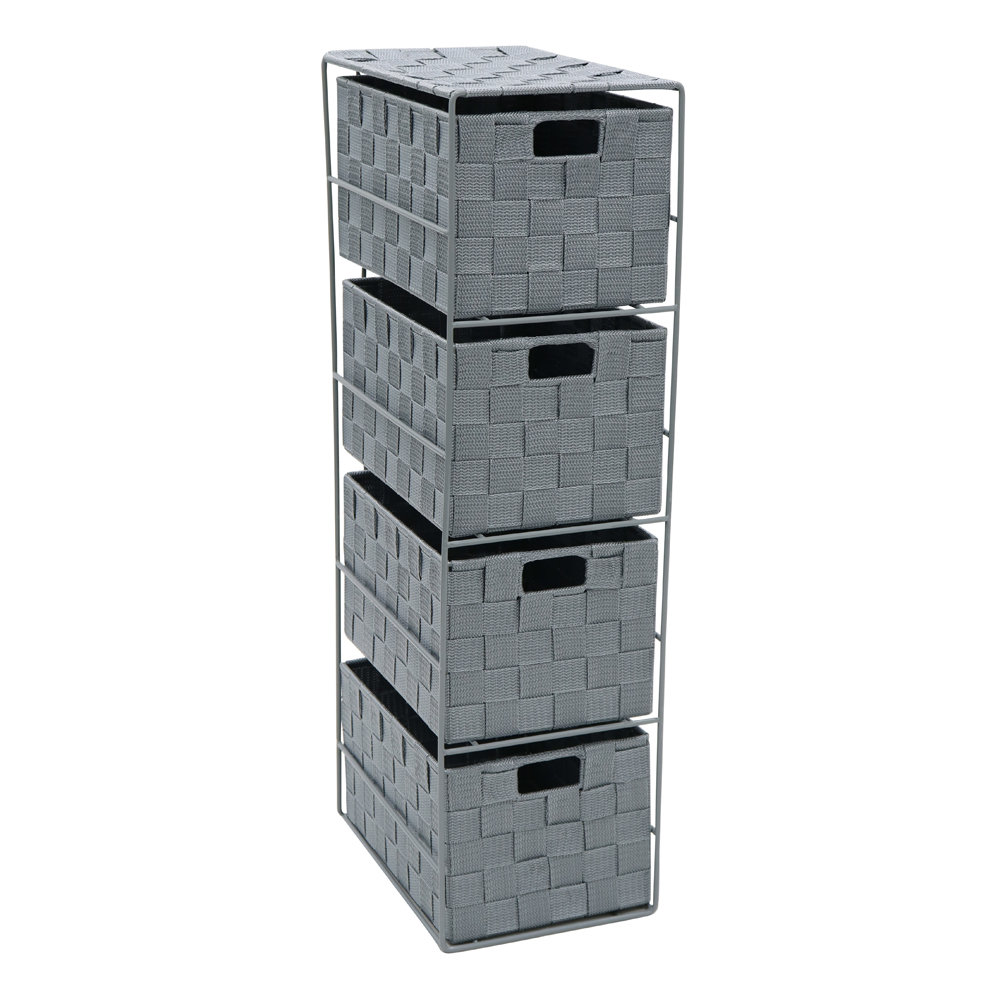 JVL Fabric Decorative Bin