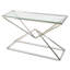 Eyler 120cm Glass Top Console Table-488611786-488611787