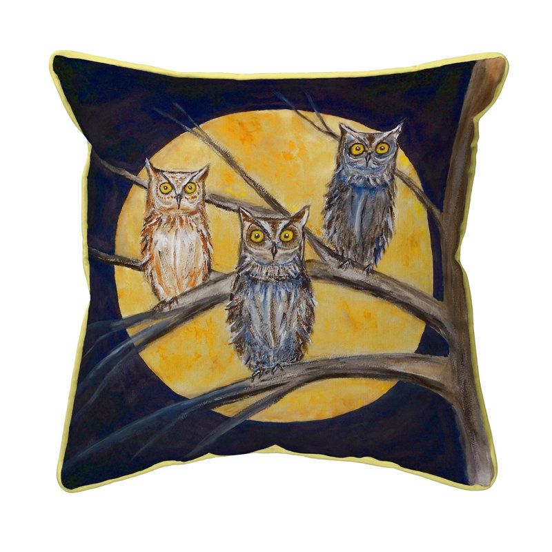Coussin extérieur Night Owls, Petit