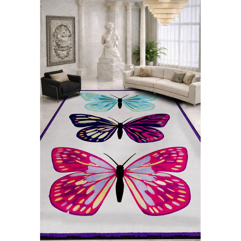 Tapis tissé à la crème Mosso, 2'6" x 4'11"