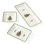 Christmas Tree 3PC NESTING TRAYS TRADITIONAL
