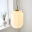 Eleta 1 Brushed Brass Pendant-1302085089