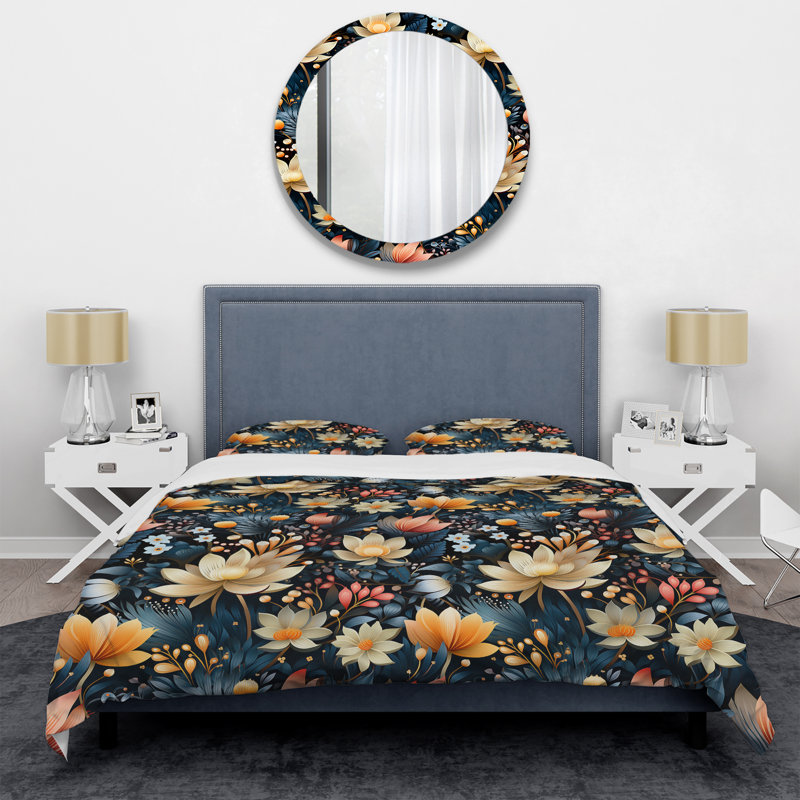 Ensemble de housse de couette Maxten, Housse de couette pour très grand lit et 2 très