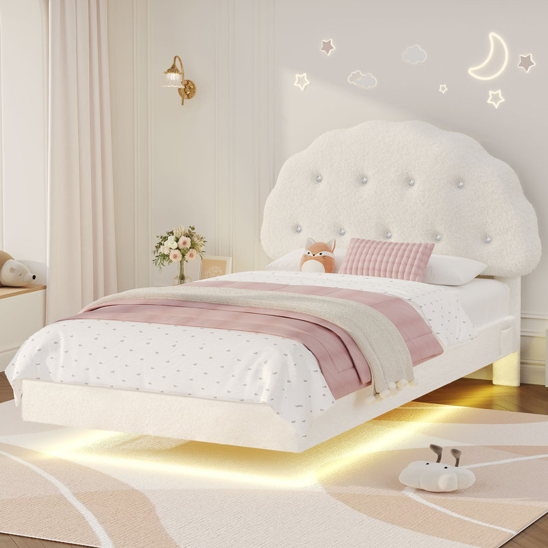 Lit princesse Cookie, Blanc, Lit double