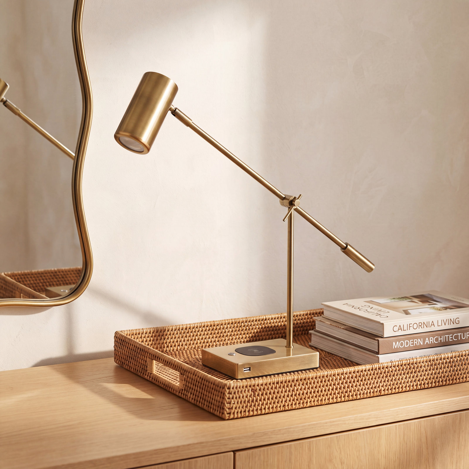 Metal USB Desk Lamp