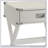 Babs White Finish Accent Table-1586259402
