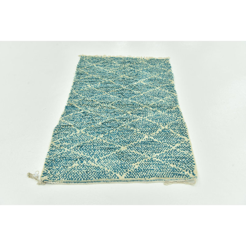 Tapis bleu Julian