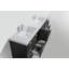 Ensemble de meuble-lavabo double 83,4 po Lefebvre