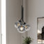 Luminaire suspendu en verre dégradé 3 lumières