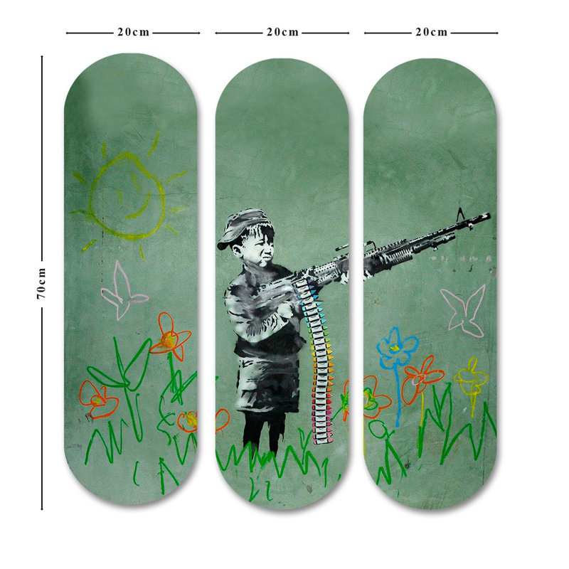 Superbe ensemble de peinture décorative en panneau de fibres à densité moyenne (3 pièces), imprimé UV, 27,6 x 27,6 pouces au total | 100% panneau de fibres à densité moyenne, épaisseur: 0,3 pouce | Parfait pour le salon, la chambre à coucher ou le bureau | Art mural accrocheur