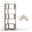 6 Tier Freestanding L-Shaped Corner Bookshelf For Living Room, Bedroom, Wooden Bookcase With Anti-Drop Panle And Anti Tipping Device, Display Shelf Open Storage Rack Organizer For Home Office-1348575610-1348575612