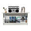 Table pliante murale (coin arrondi)-1430755589