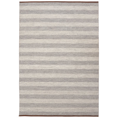 Hopewell Striped Wool Hand Woven Area Rug