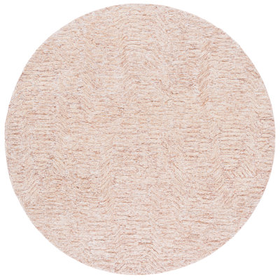 Wendelina Pine Hand Tufted Wool & Cotton Abstract Rug