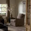 Monette Glider Swivel-Broadway Coffee
