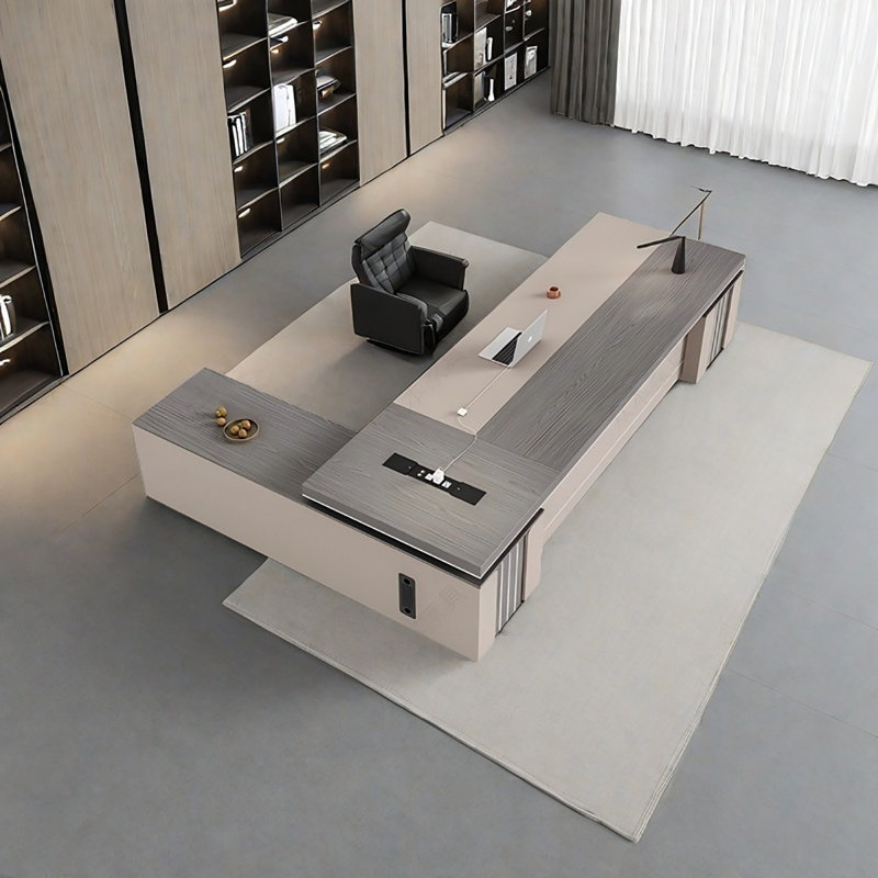 Table de bureau 94,49 po, H 29,53 po x l 94,49 po x P 70,87 po
