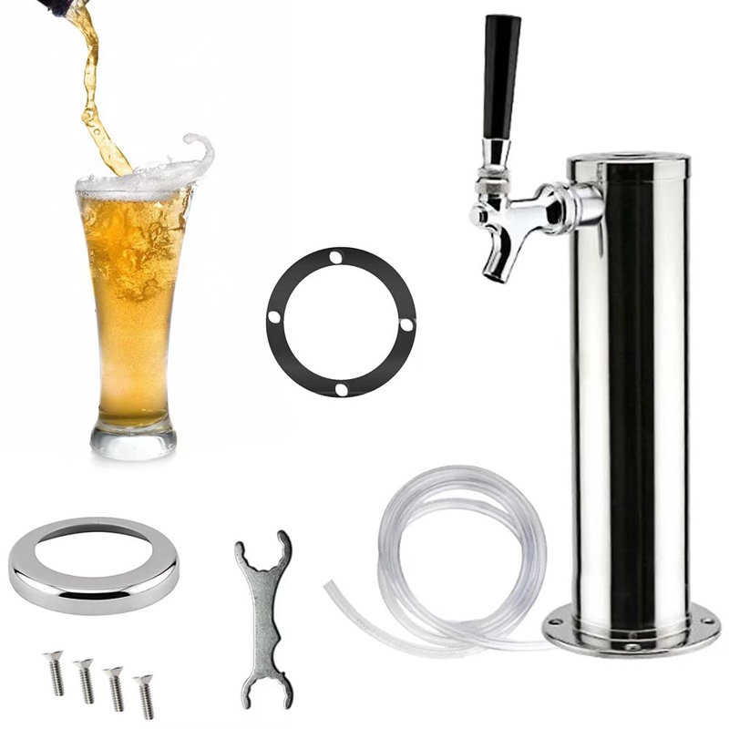 Distributeur de bière en acier inoxydable