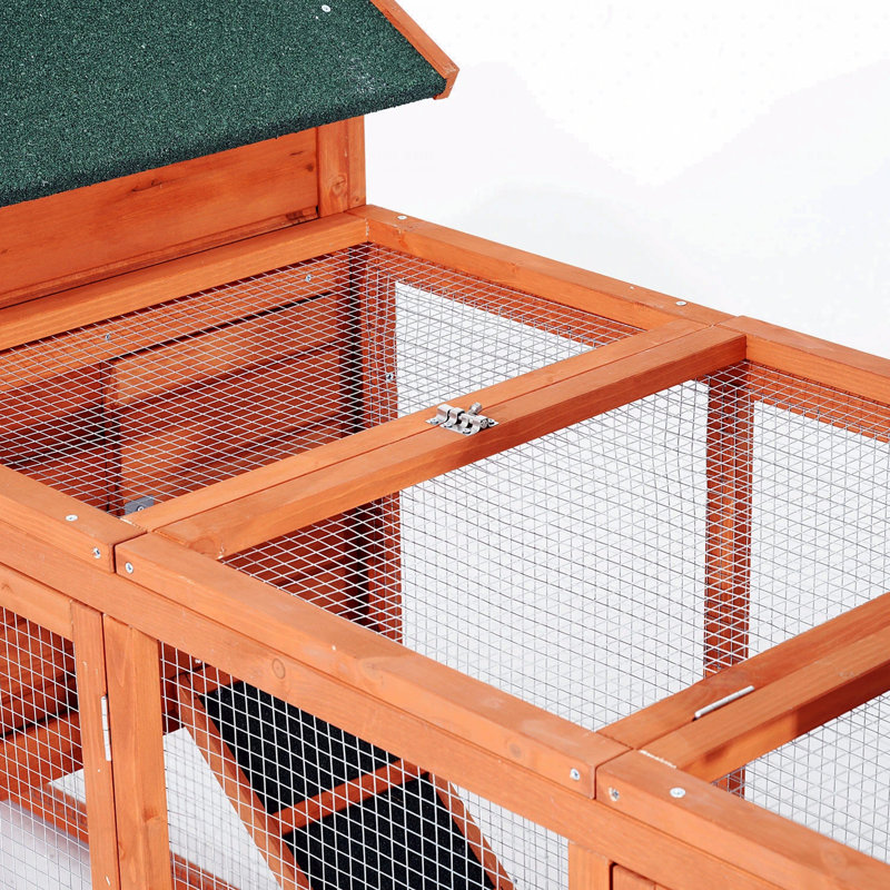 Cage à poulailler double 124 po
