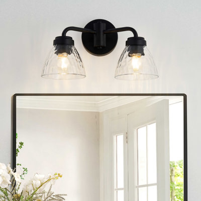 2-Light Dimmable Bathroom Vanity Light