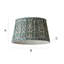 Coakley Empire Lamp Shade ( Slip-On ) in Blue-1195058640