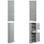 Armoire de rangement autoportante pour salle de bain avec tiroir - Tablette réglable, résistante à l'eau pour meuble-lavabo et salle de lavage-824077494