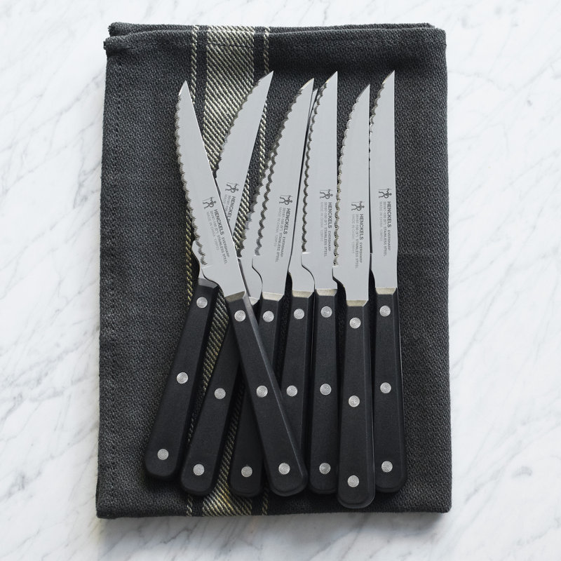International Henckels 8-piece Serrated Steak Knife Set