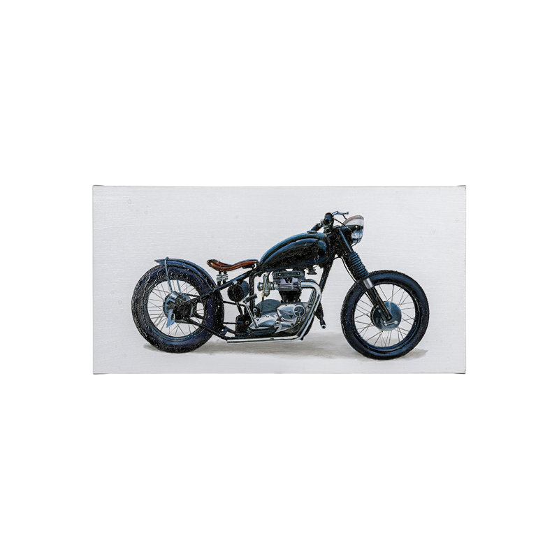 «Lets Roll I White» par James Wiens, H 44 po x l 22 po x P 1,5 po