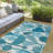 Chenille Floral Indoor Rug-77472979