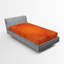 Drap-housse orange Ambesonne-106771390-106771324