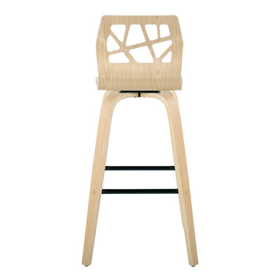 Contemporary Fixed-Height Barstool