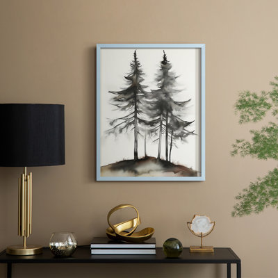 Art des Fêtes de Noël - série 2-XX, reproduction encadrée - bois massif