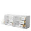 Strada 83.25'' Double Bathroom Vanity Base Only-182879871