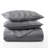 Striped Quilt Set, Lightweight Microfiber Coverlet, All Season Bedspread-108535227-108535231