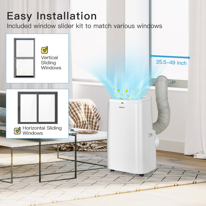 Costway 12000 BTU Portable Air Conditioner for 0 Square Feet with