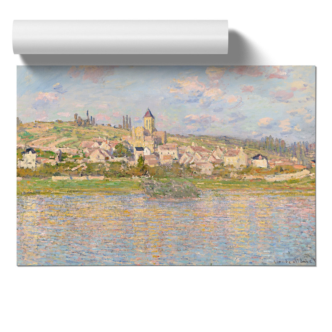 Vetheuil in Summer by Claude Monet - Frameless Print