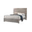Bois chambre à coucher 1pc grand lit gris couleur cadre de lit stratifié mobilier simple moderne