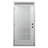 External Grilles Primed Fibreglass Prehung Front Entry Door-30885783-31386598-30885781