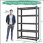 Étagère de rangement en maille métallique réglable à 72 niveaux H 72 po (capacité de charge de 2000 lb) - Organisateur de tablette en métal pour garde-manger, garage, cuisine - l 35,43 po x P 15,75 po x H 72 po