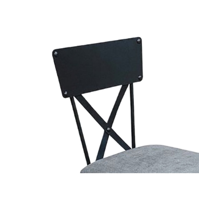 Chaise de bureau en chêne antique et gris sable - siège rembourré épais pour le soutien du dossier, fabrication en bois composite, bois moderne en métal, design