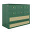 Lit escamotable en rotin avec tiroir de rangement, lit escamotable escamotable escamotable en bois-381686552