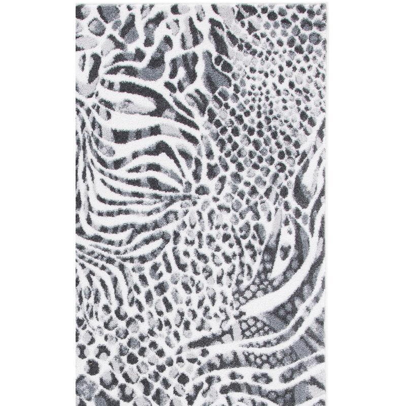Tapis à imprimé animal Alynn Performance, Rectangle 6 pi 7 po x 9 pi 2 po