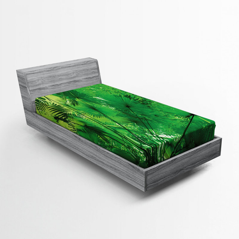 Microfiber Fitted Sheet, Twin Fitted Sheet