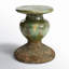 Petit bougeoir pilier rond en terre cuite patiné-1675510581-1666379199