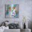  «Flower Power I» par Mike Schick, art mural en métal, 36 po x 36 po-56248075