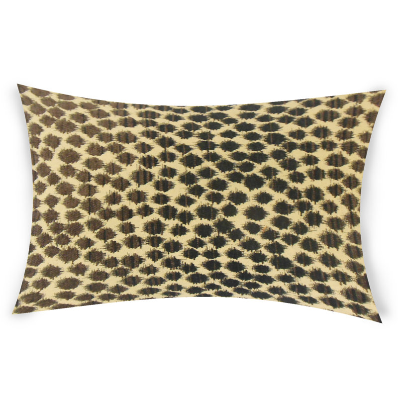 Animal Print Throw Pillow, 14" x 48"